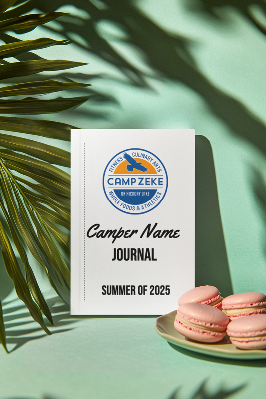 Official Hardcover Camp Zeke Summer of 2025 Journal